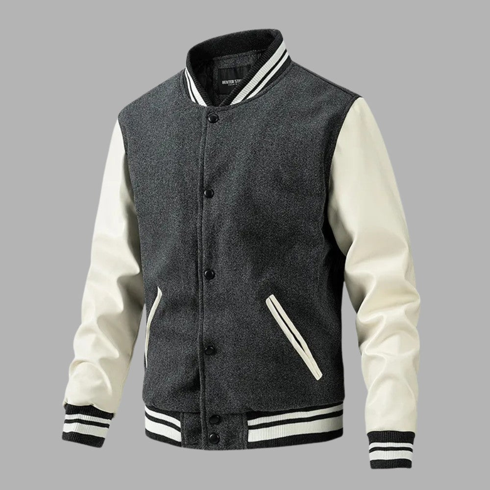 Retro Style College Letterman Jacket