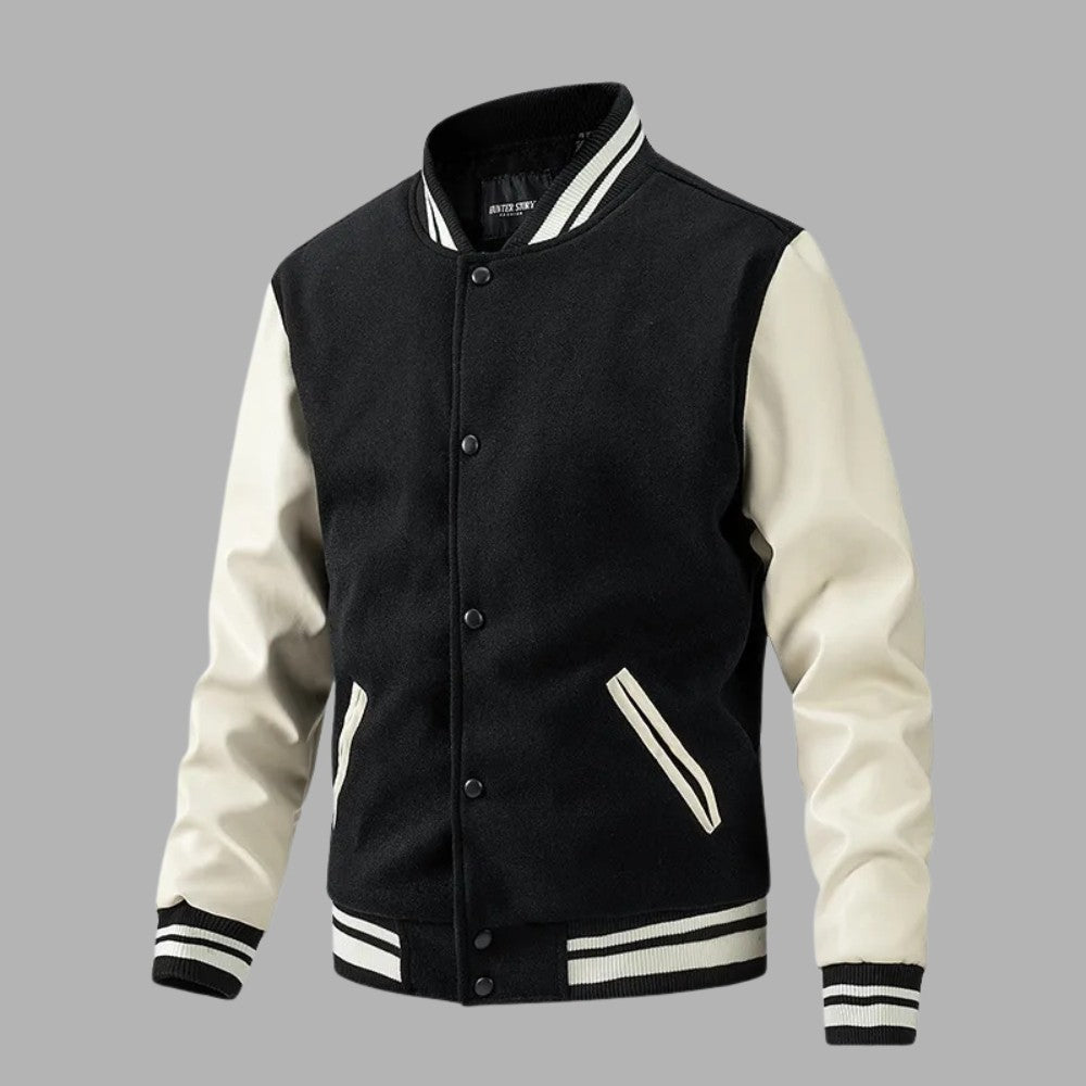 Retro Style College Letterman Jacket