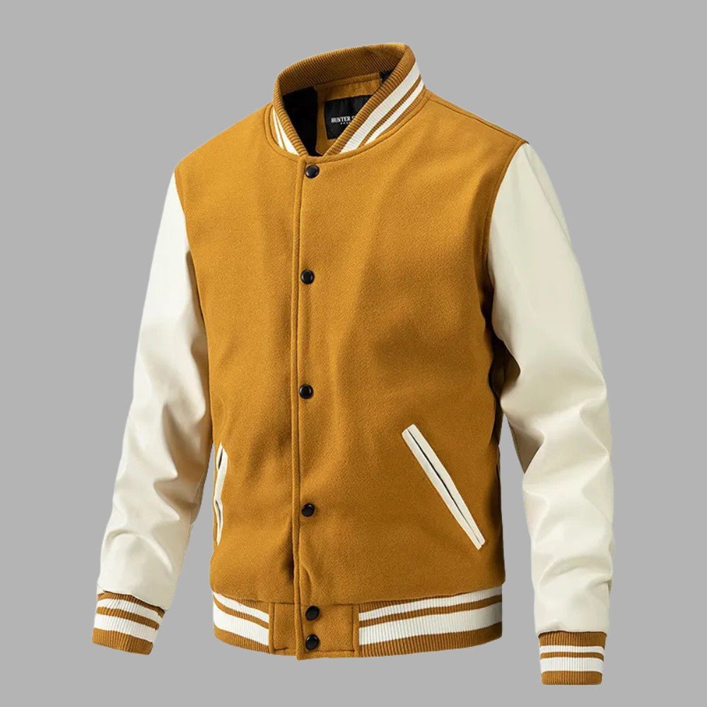 Retro Style College Letterman Jacket