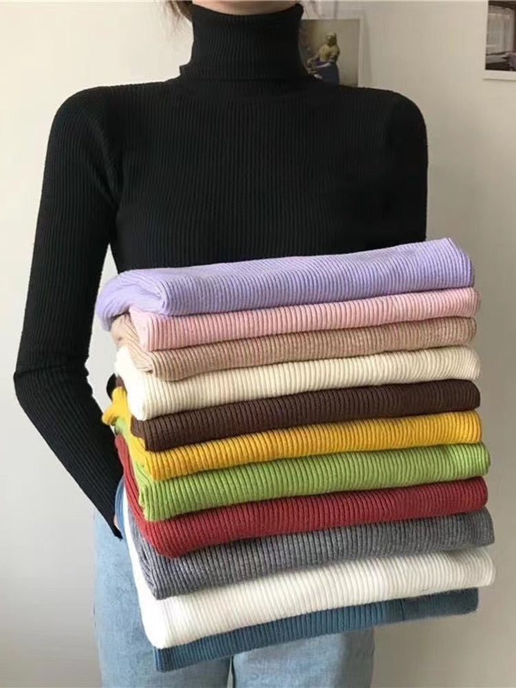 Women's Casual Crew Neck Sweater - OutfitLondon