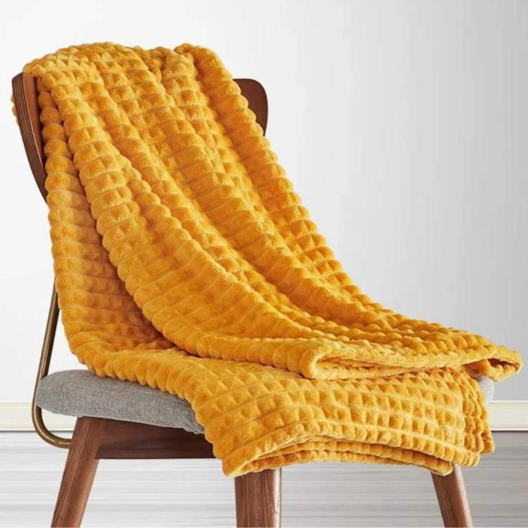 Plush Soft Fuzzy Throw Blanket