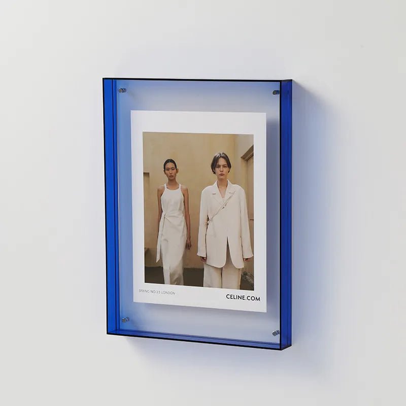 Modern Glass Photo Frame Wall Hanging Decor