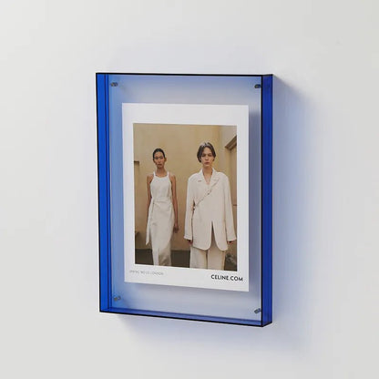 Modern Glass Photo Frame Wall Hanging Decor