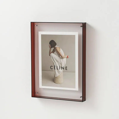 Modern Glass Photo Frame Wall Hanging Decor