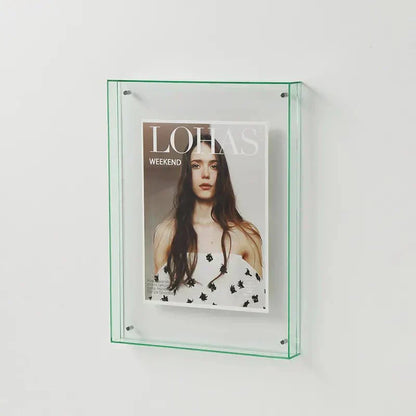 Modern Glass Photo Frame Wall Hanging Decor