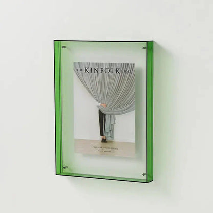Modern Glass Photo Frame Wall Hanging Decor