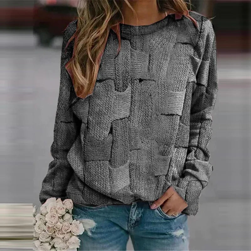 Vibrant Ladies Crew Neck Sweater