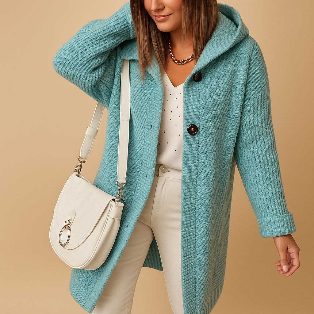 Soft Relaxed Fit Open Cardigan Sweater