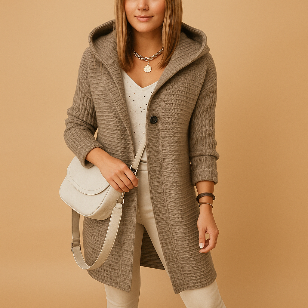 Soft Relaxed Fit Open Cardigan Sweater