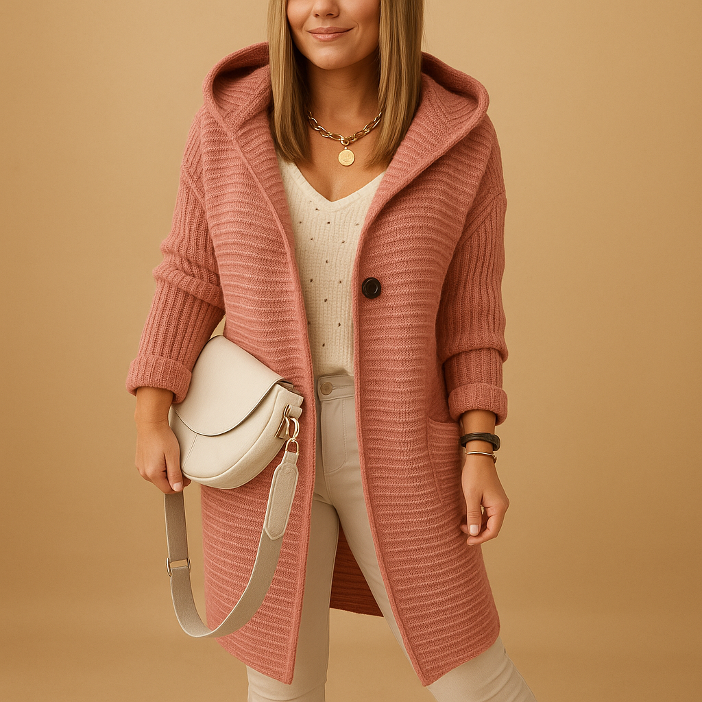 Soft Relaxed Fit Open Cardigan Sweater - OutfitLondon