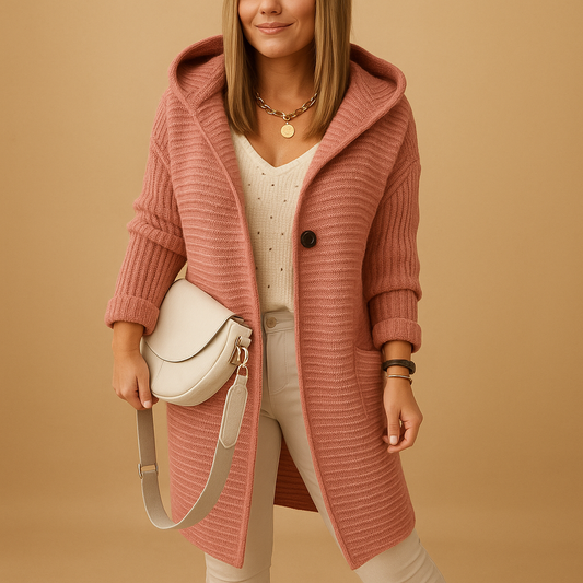 Soft Relaxed Fit Open Cardigan Sweater - OutfitLondon