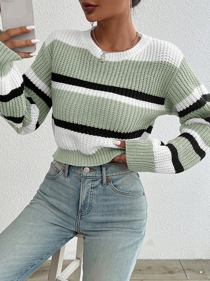 Cozy Chic Brown Knit Sweater