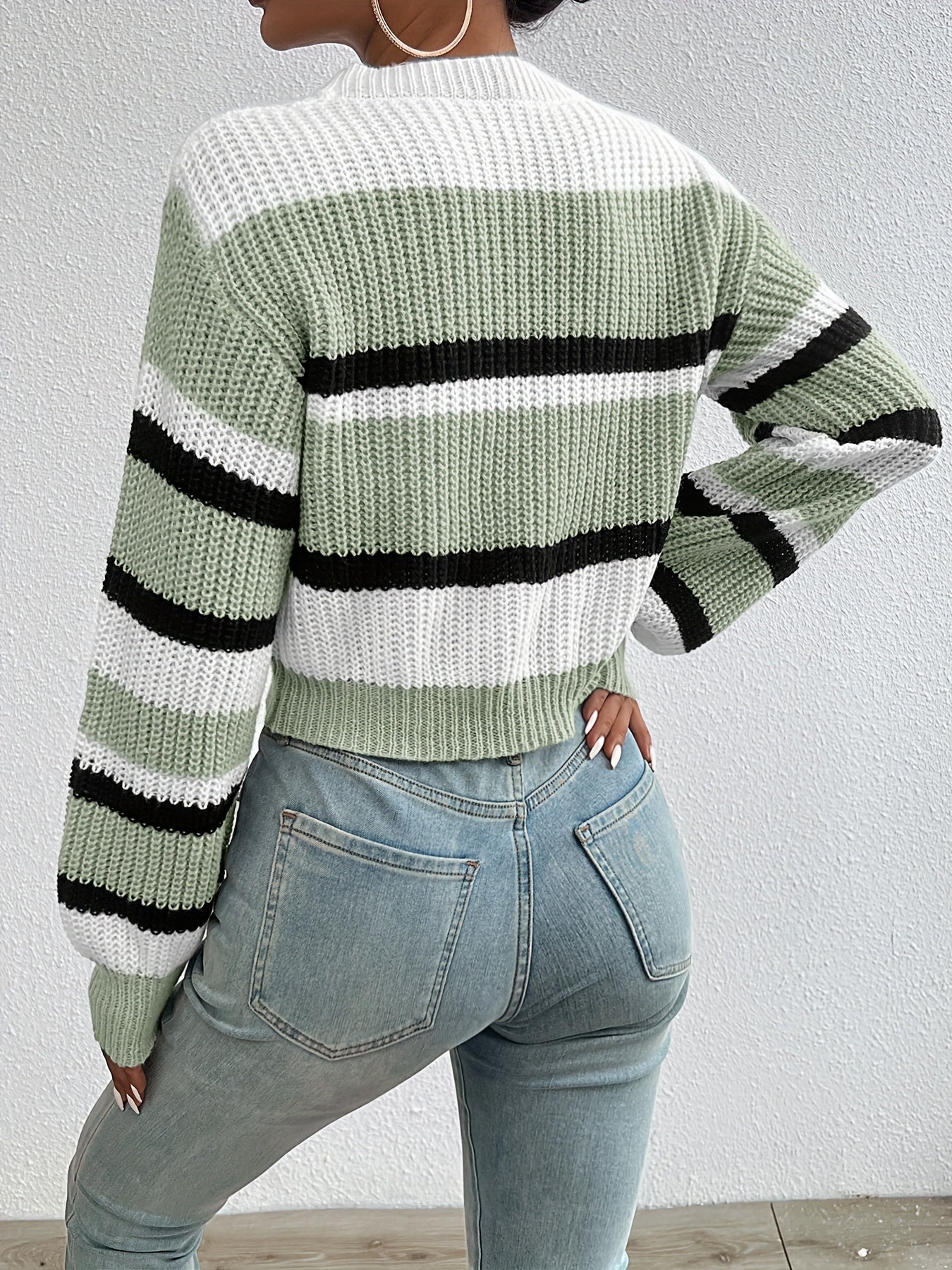 Cozy Chic Brown Knit Sweater