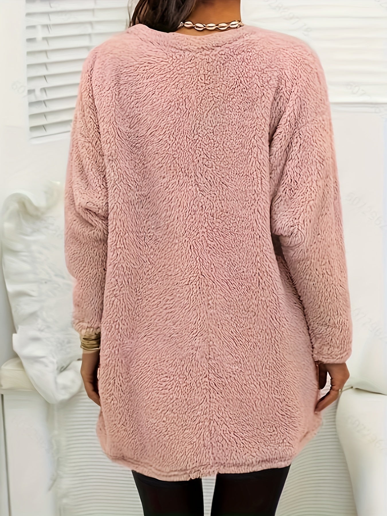 Soft Graphic Fleece Sweatshirt Luna