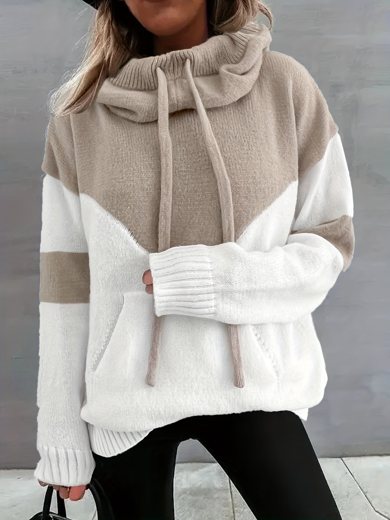 Soft Drawstring Hooded Sweatshirt – Maya