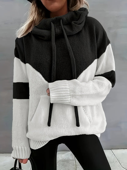 Soft Drawstring Hooded Sweatshirt – Maya