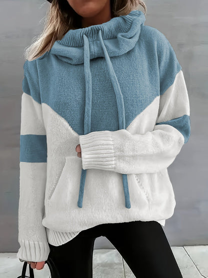 Soft Drawstring Hooded Sweatshirt – Maya