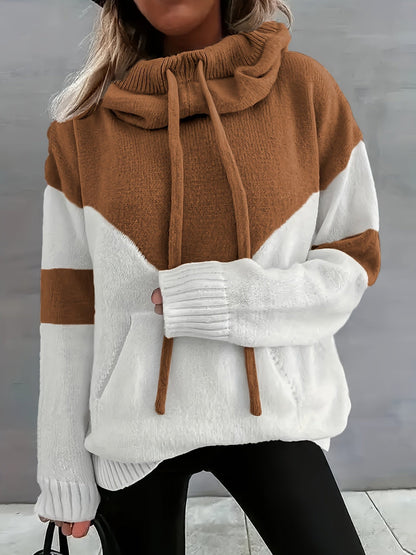 Soft Drawstring Hooded Sweatshirt – Maya