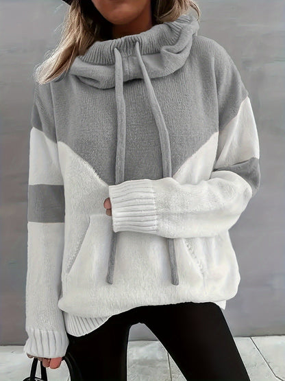 Soft Drawstring Hooded Sweatshirt – Maya