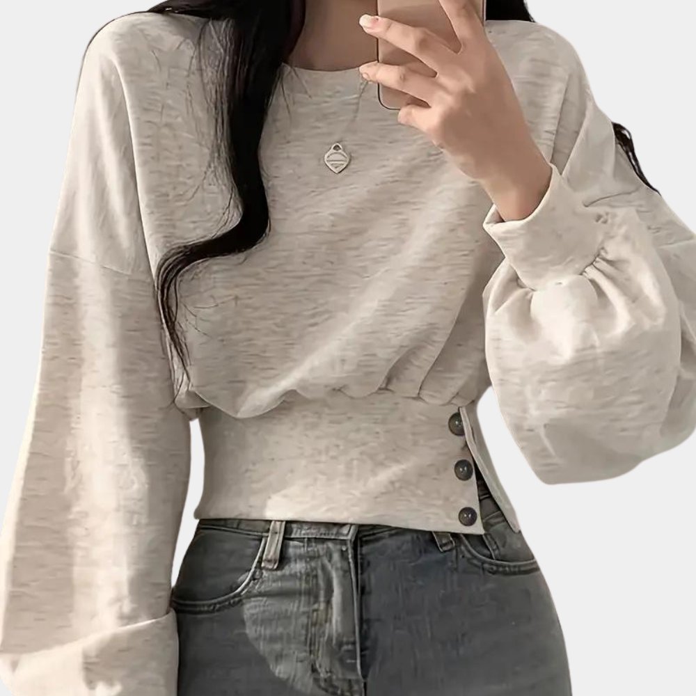Relaxed Fit Cozy Women's Sweater - OutfitLondon
