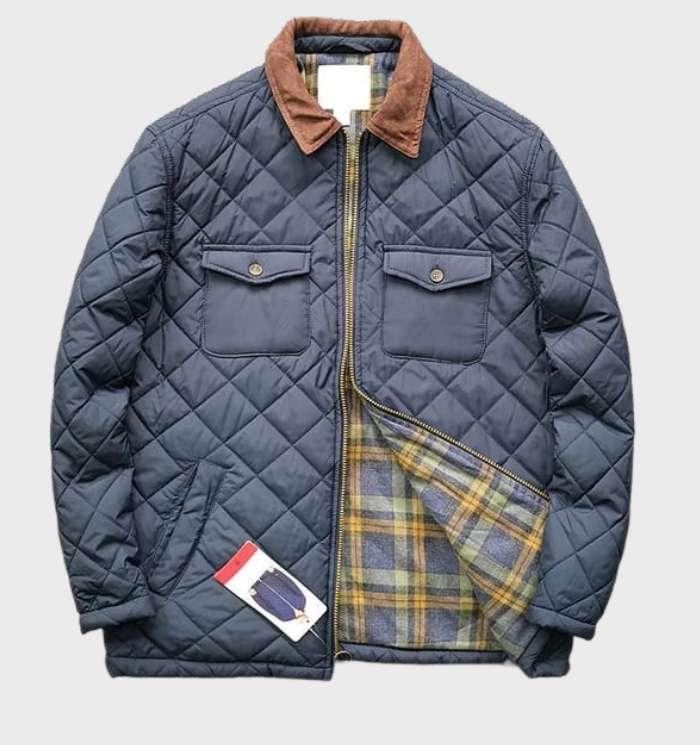 Warm Men's Insulated Winter Coat - OutfitLondon