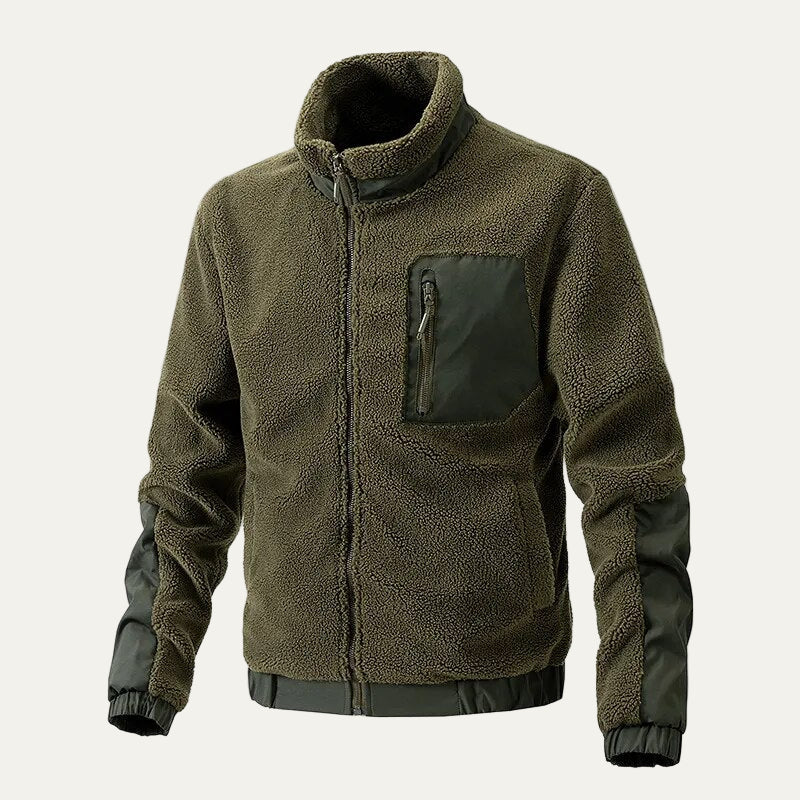 Warm Thick Fleece Jacket for Men
