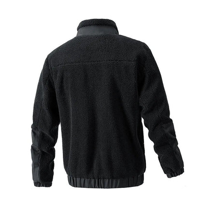 Warm Mens Winter Wool Overcoat