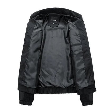 Warm Mens Winter Wool Overcoat
