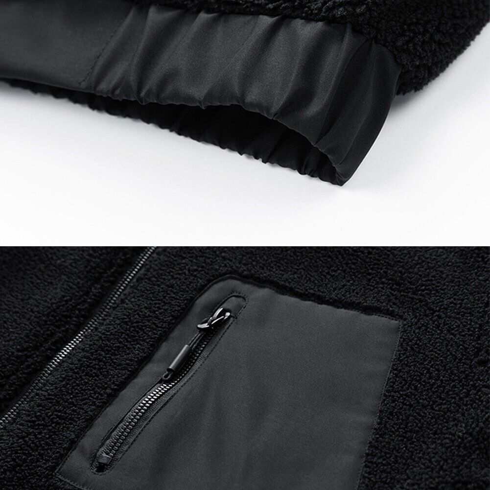 Warm Mens Winter Wool Overcoat