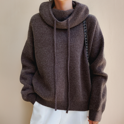 Soft Women's Merino Wool Crew Sweater