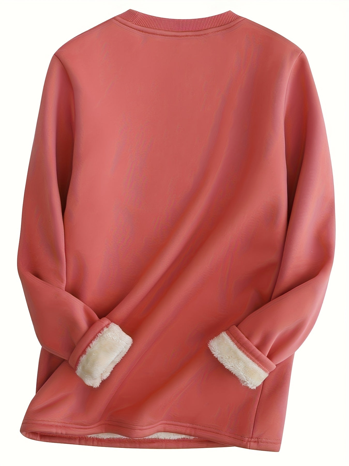 Soft Fleece Crew Neck Sweatshirt