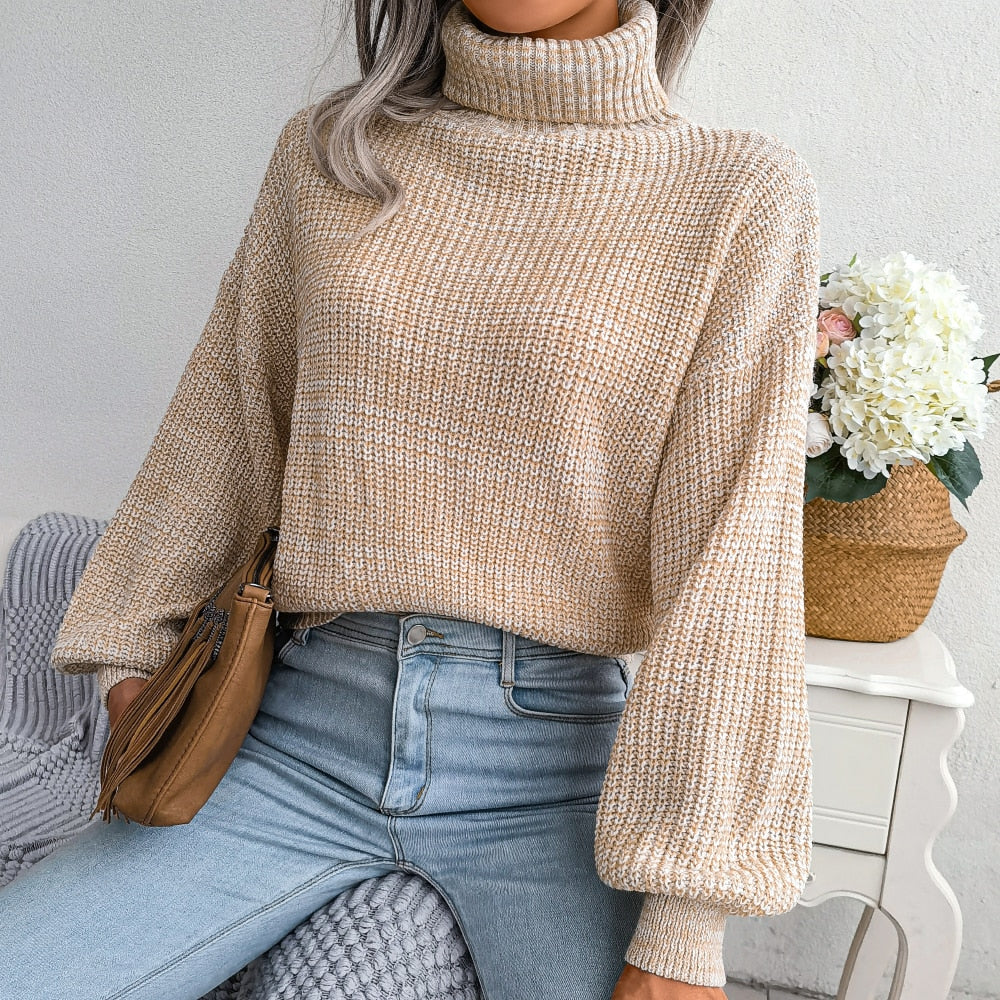 Soft Crew Neck Sweater - Emilia