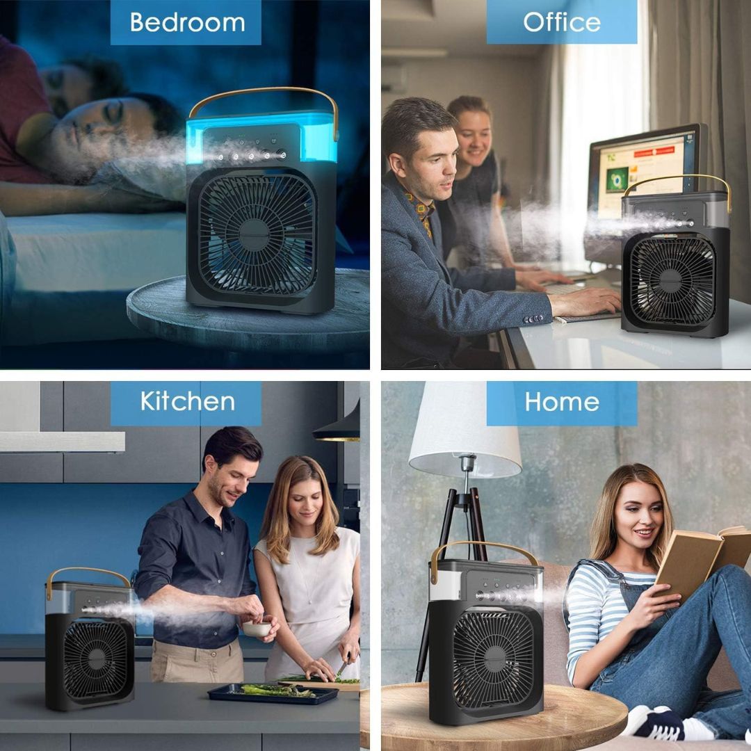 3-in-1 Portable Air Cooler & Humidifier