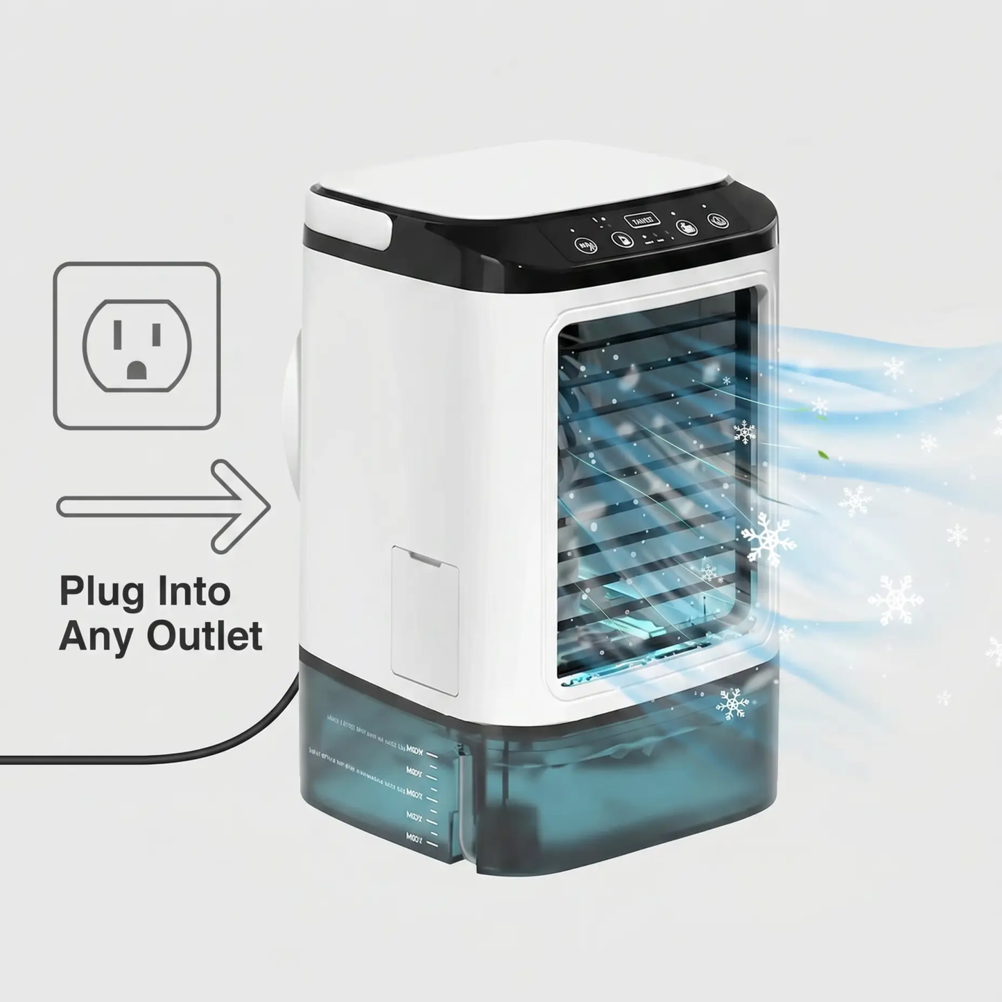 Personal Portable Air Conditioner - Ultrasonic Cooling Fan