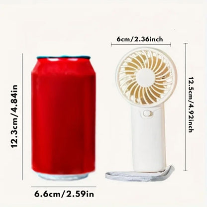 Compact Portable Mini Fan for Travel and Office Use