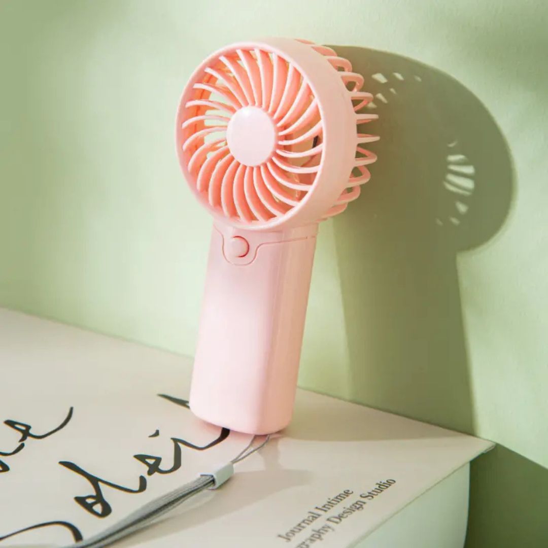 Compact Portable Mini Fan for Travel and Office Use