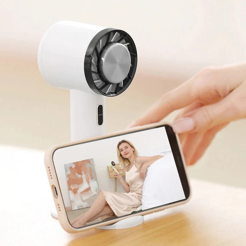 Personal Portable Cooling Fan - Rechargeable Air Circulator