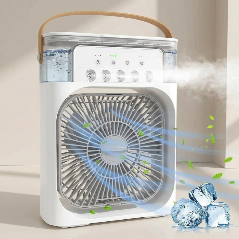 Compact USB Desktop Cooling Fan for Personal Airflow