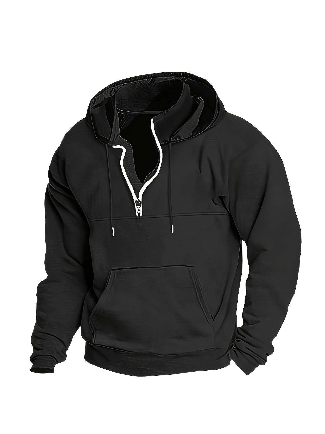 Stylish Mens Fleece Pullover Hoodie