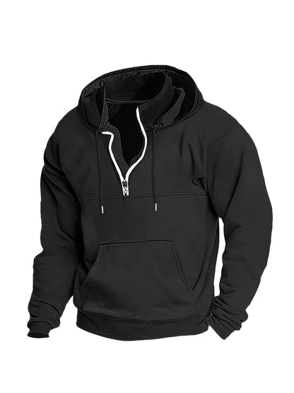 Stylish Mens Fleece Pullover Hoodie