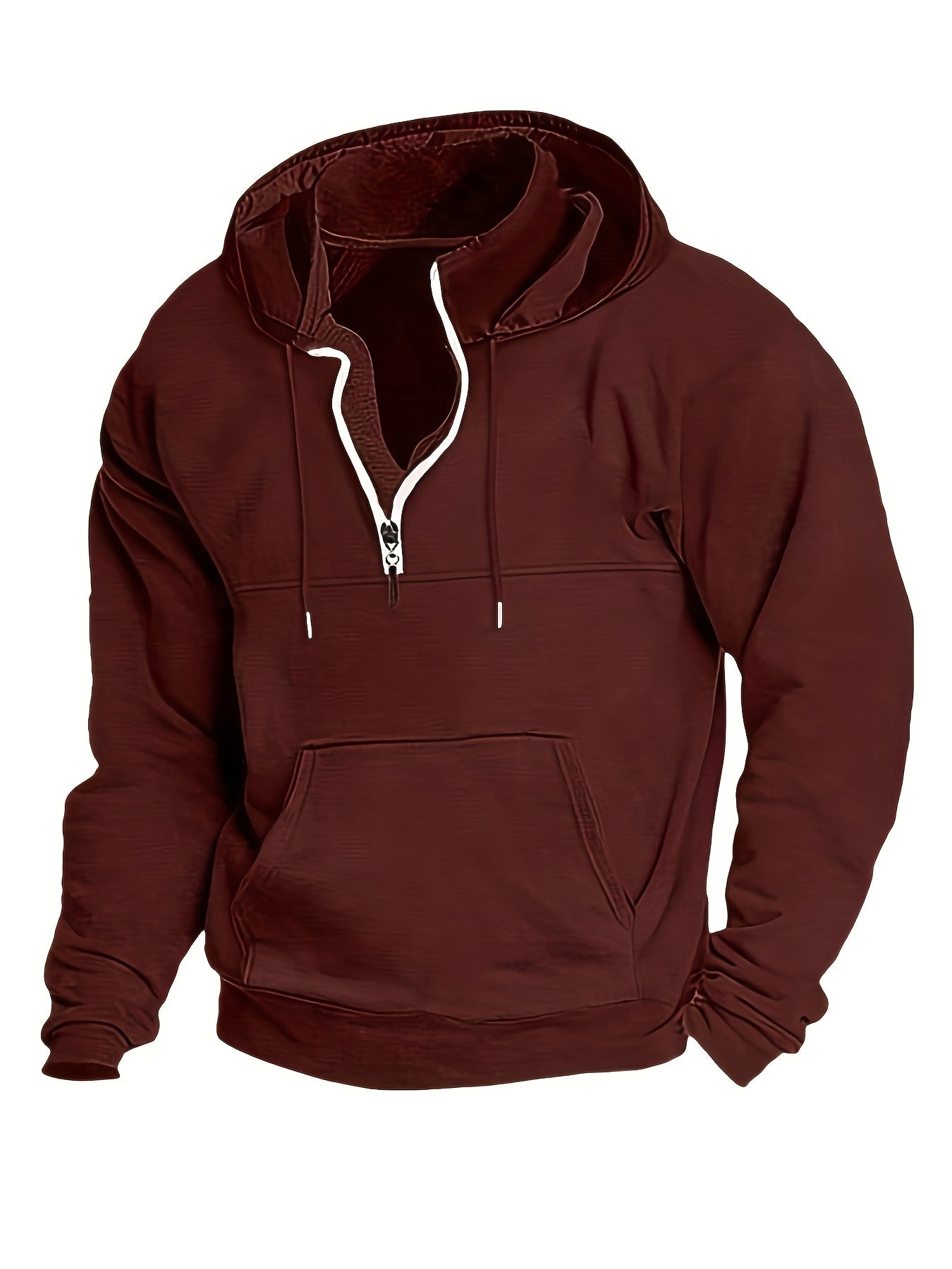 Stylish Mens Fleece Pullover Hoodie