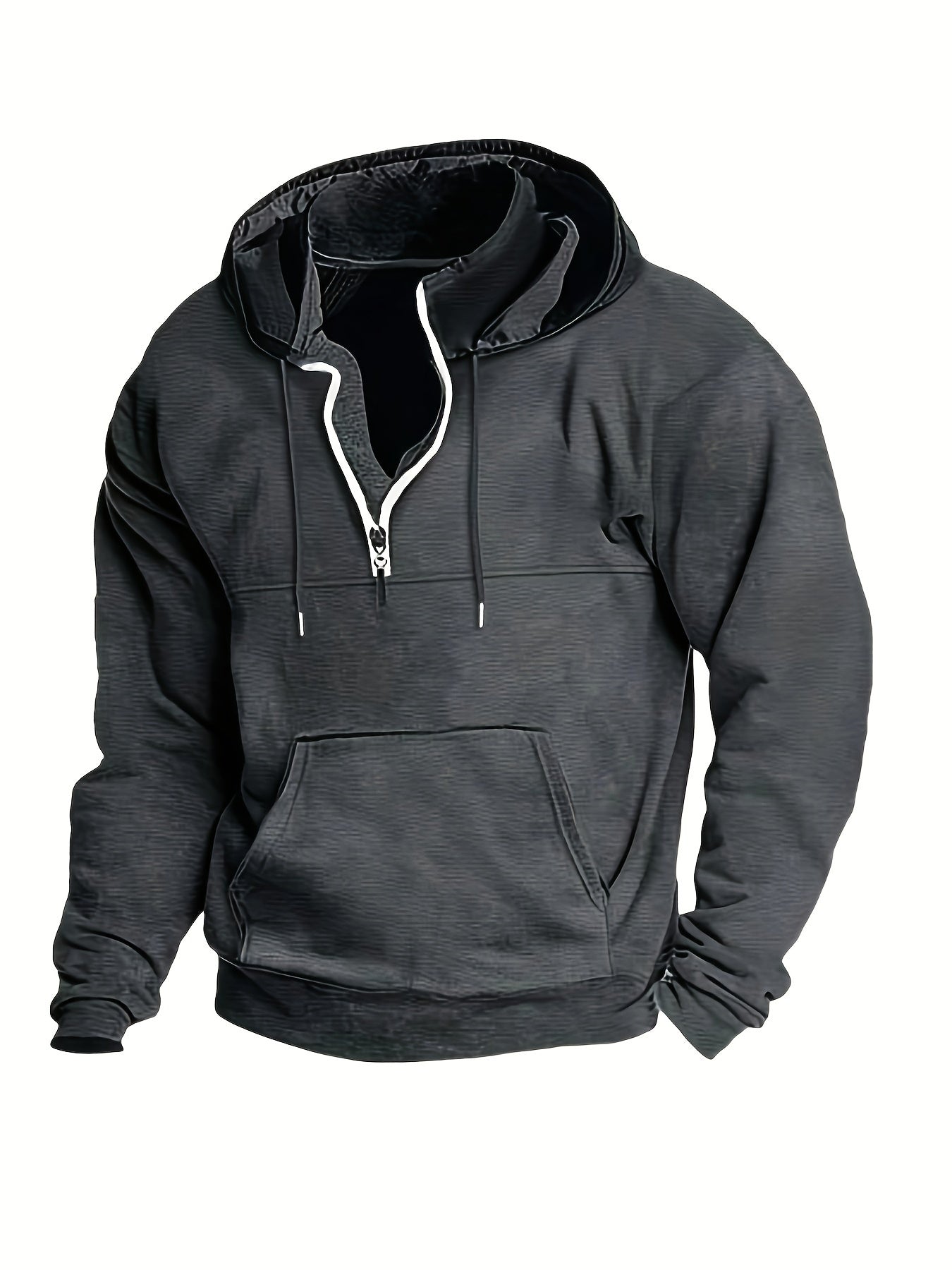 Stylish Mens Fleece Pullover Hoodie