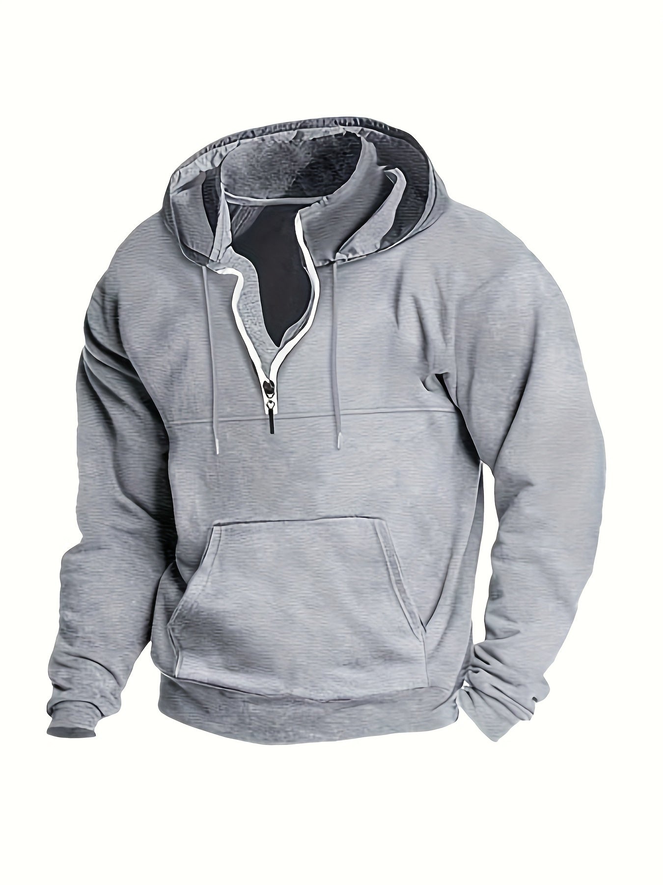 Stylish Mens Fleece Pullover Hoodie