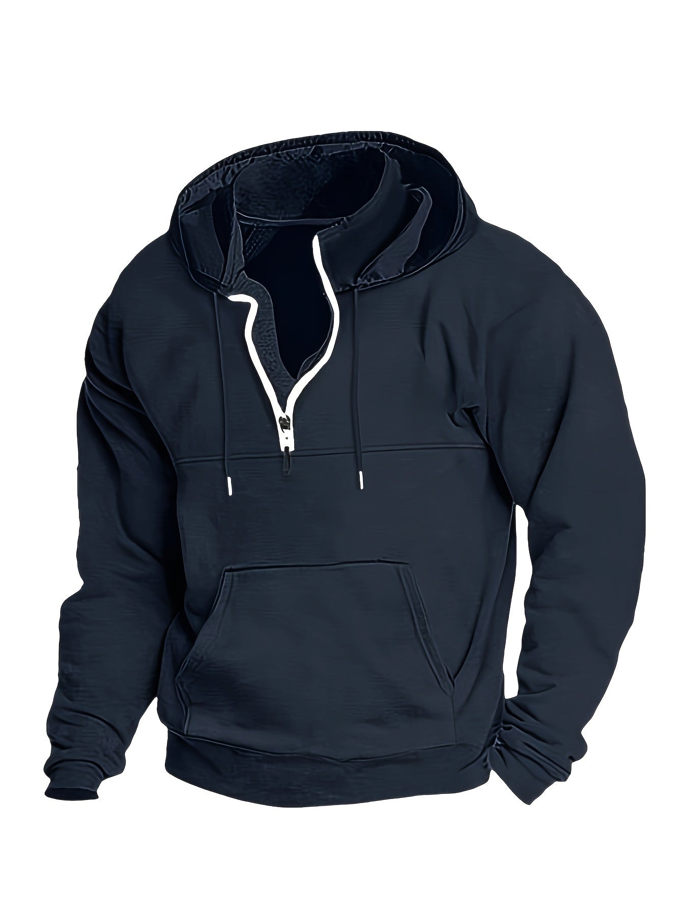Stylish Mens Fleece Pullover Hoodie