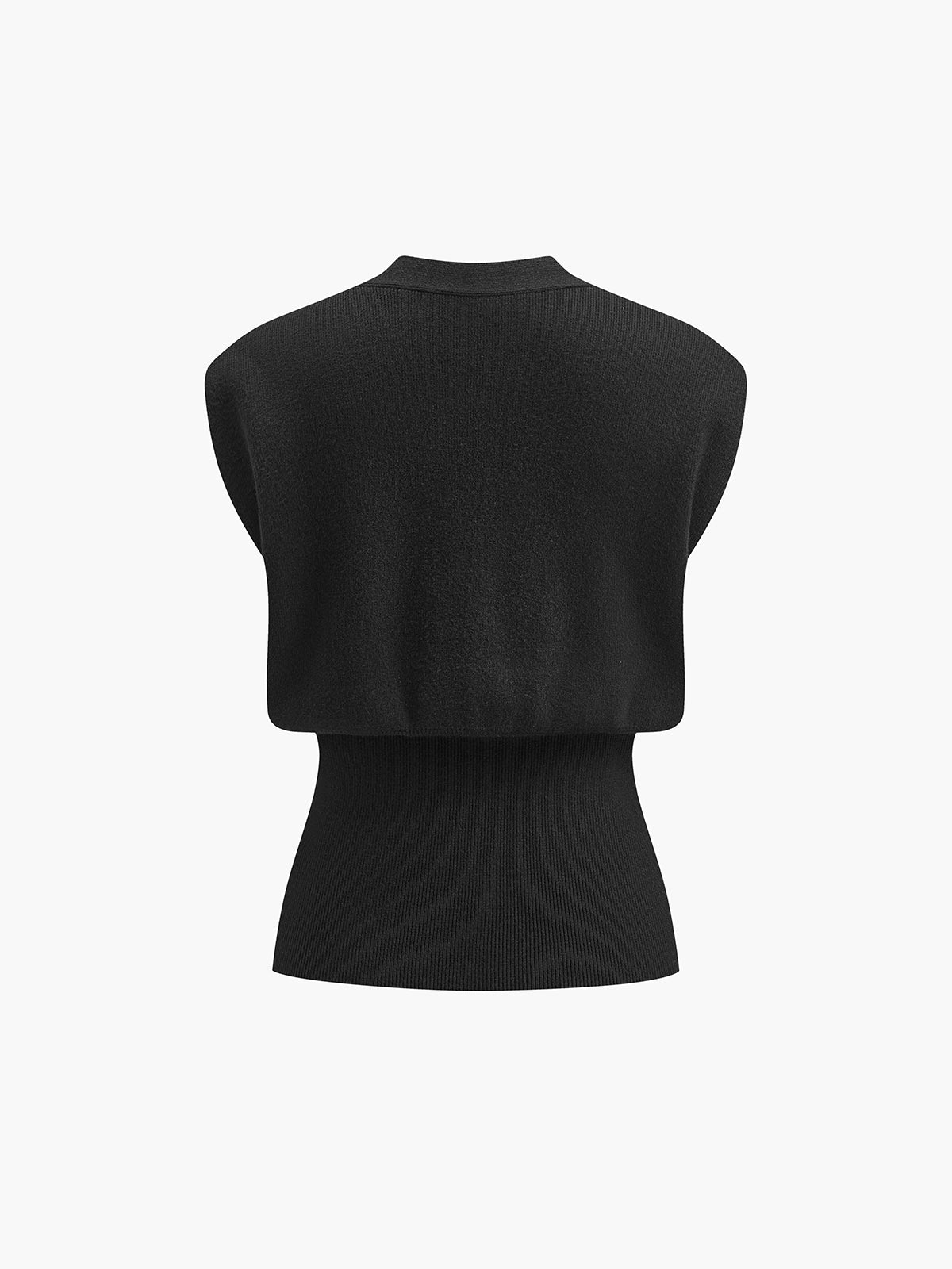 Cora | V-Neck Buttoned Holiday Clothes Sweater Vest