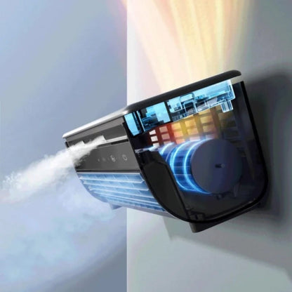Personal Cordless Bladeless Air Cooling Fan - Rechargeable & Portable