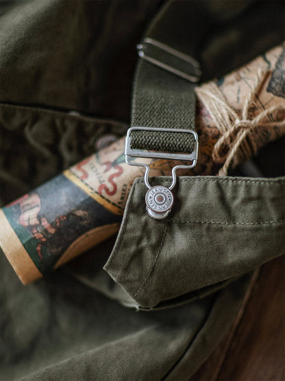 Cosima | Relaxed Fit Cotton Bib Overalls