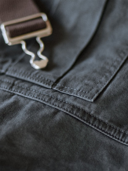 Cosima | Relaxed Fit Cotton Bib Overalls