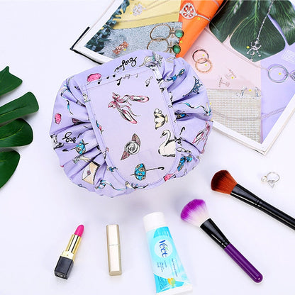 Compact Travel Toiletry and Makeup Pouch