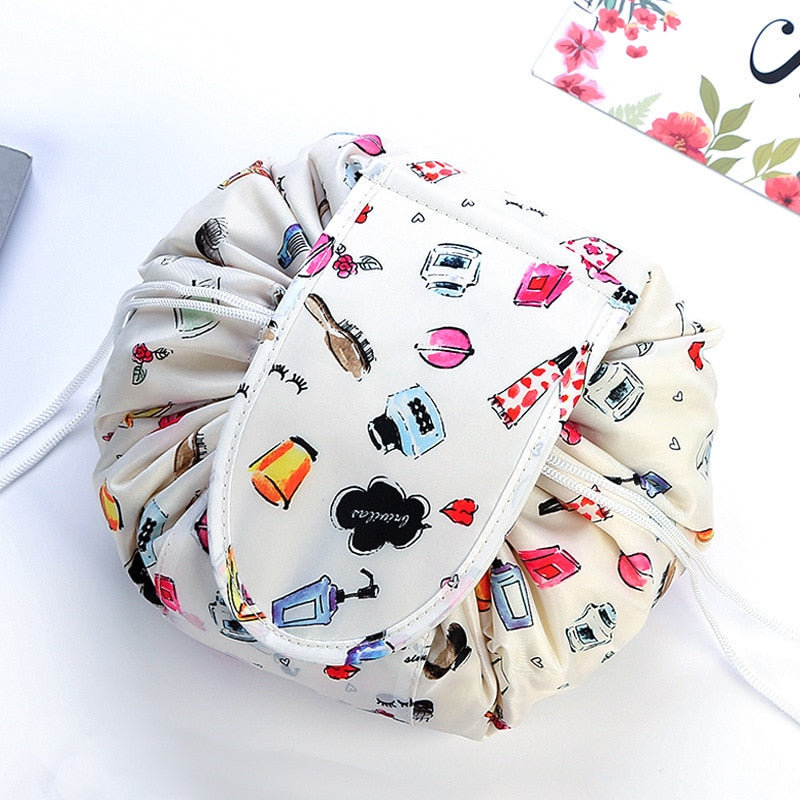 Compact Travel Toiletry and Makeup Pouch